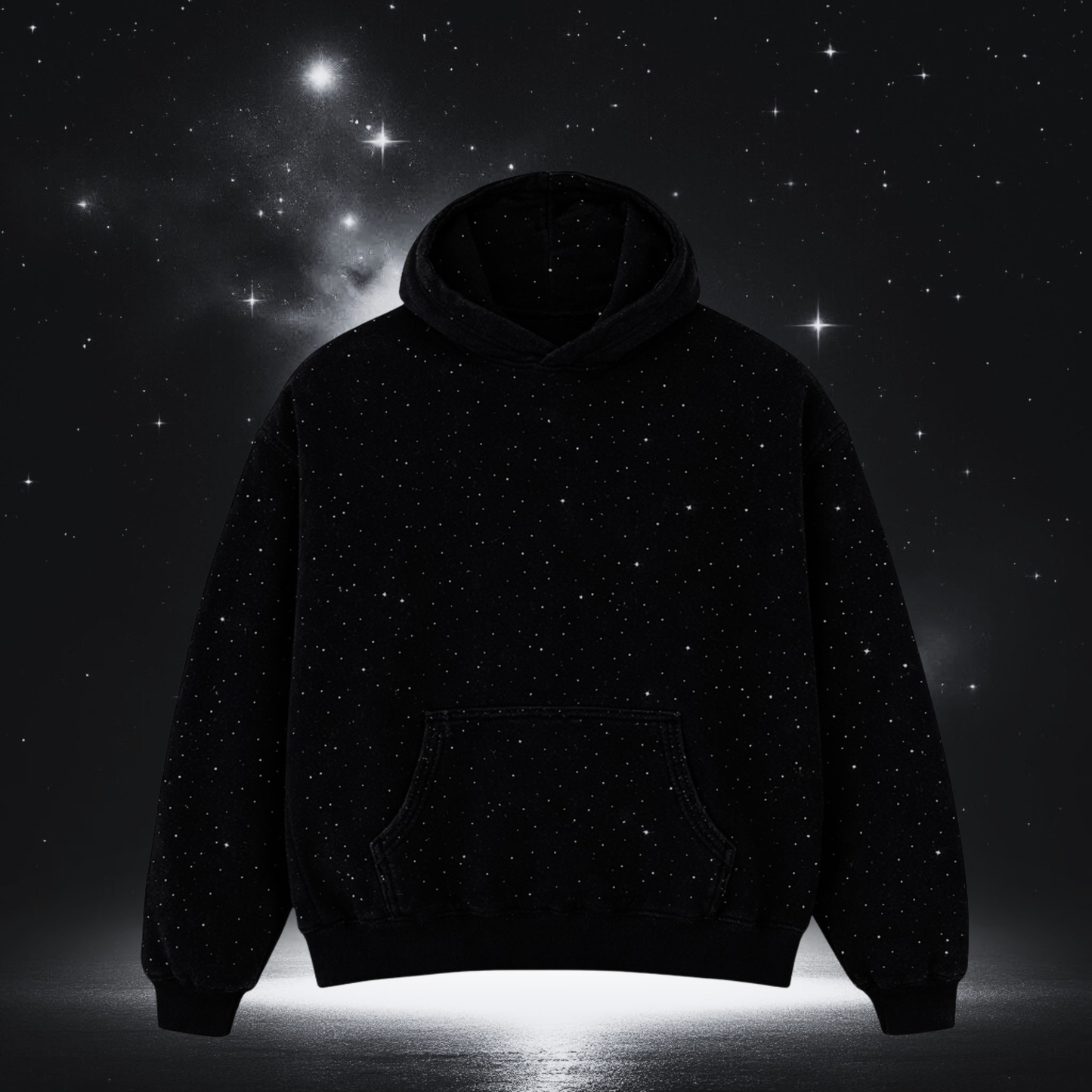 Full Black Hoddie